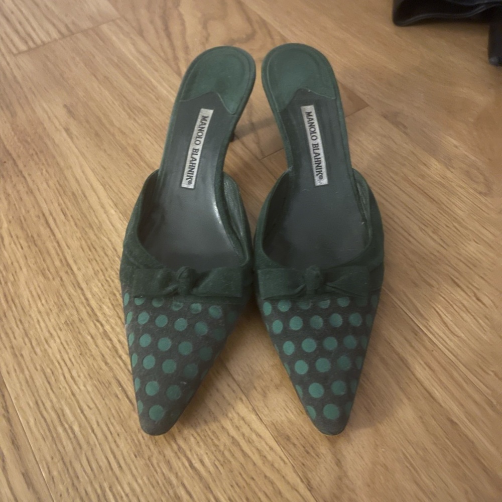 Vintage Manolo Blahnik Mules SOLD
